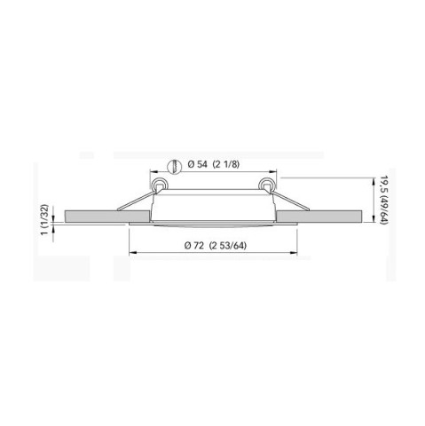 Faretto a led TODD inox luce naturale 9-32V